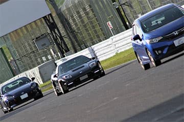 中級マイカースポーティコース+レーシングコース走行