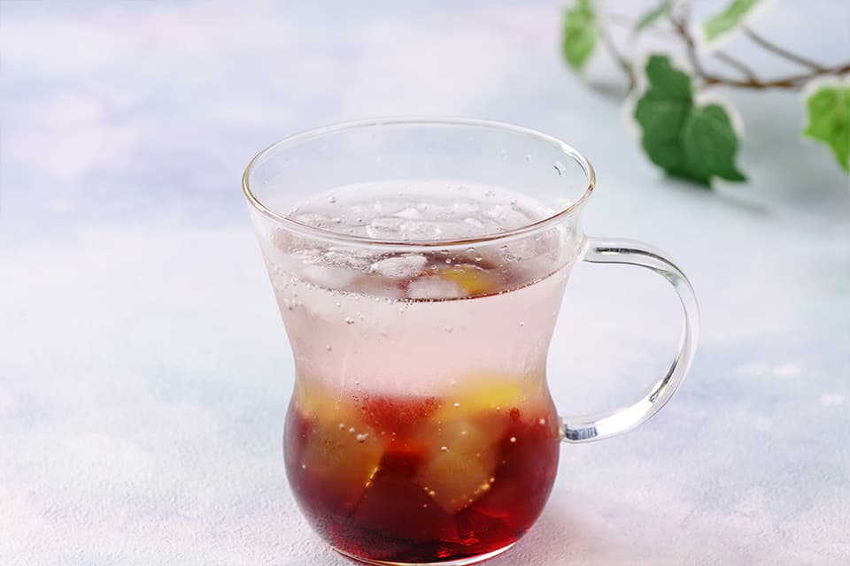 兩種葡萄果凍汽水