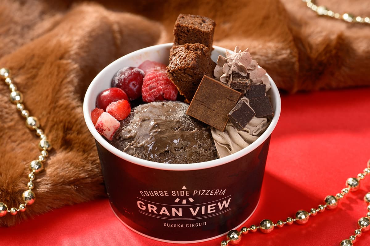 比利時巧克力冰淇淋聖代