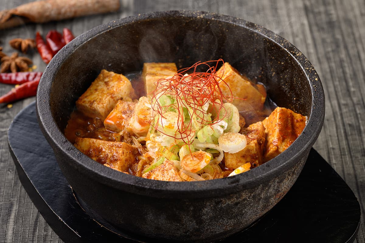 鐵鍋麻婆麵